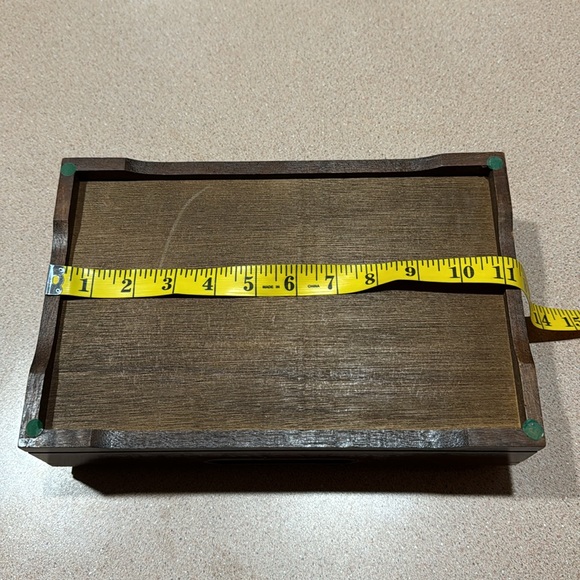 Vintage Wooden Jewelry Box Excellent Condition - Picture 5 of 6